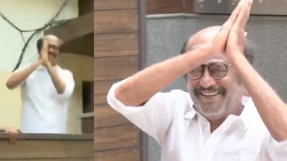 சிந்தனையில் நேர்மை இருந்தால் வாழ்வில் நிம்மதி... ரசிகர்களை சந்தித்து நடிகர் ரஜினிகாந்த் பொங்கல் வாழ்த்து