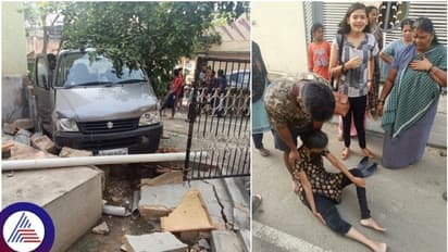 ಬೆಂಗಳೂರು ವಾಯು ವಿಹಾರಿಗಳ ಮೇಲೆ ಹರಿದ ಕಾರು: ವೃದ್ಧೆ ಹಾಗೂ ಬಾಲಕಿಗೆ ಗಂಭೀರ ಗಾಯ