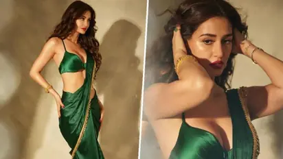 Disha Patani slays in saree: Actress flaunts svelte figure in recent photo shoot