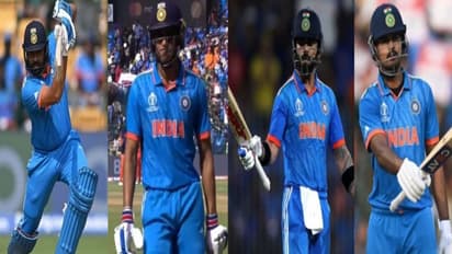 ODI World Cup 2023: India's brilliant batting display sets second-highest total in the mega clash