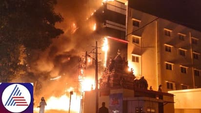 Fire burns down furniture showroom in Bengaluru on Diwali night