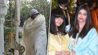 Did Aishwarya Rai, Aaradhya ditch the Bachchan family Puja on Diwali? WATCH video