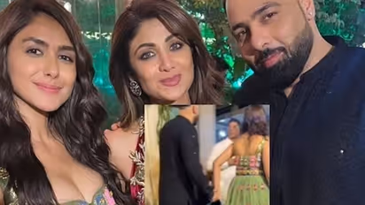 Mrunal Thakur sparks 'relationship rumours' with Badshah at Shilpa Shetty's Diwali bash - WATCH video