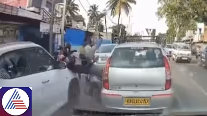 Bengaluru: Speeding car rams into bikes in traffic, video goes viral (WATCH)