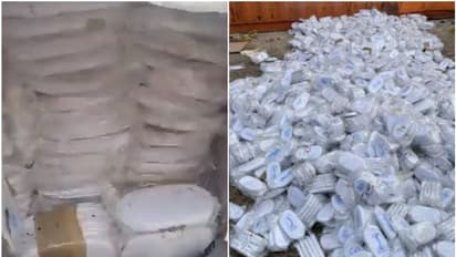 വ്യാപക പരിശോധന; ബുള്ളറ്റ് പ്രൂഫ് ബോക്സിനുള്ളിൽ വിദഗ്ധമായി ഒളിപ്പിച്ചു, പിടികൂടിയത് 800 കിലോ ഹാഷിഷ്