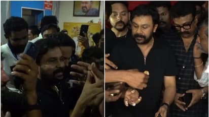 തൃശ്ശൂർ രാഗത്തില് ബാന്ദ്രയുടെ വിജയം പ്രേക്ഷകർക്കൊപ്പം ആഘോഷിച്ച് ദിലീപ്