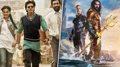 Shah Rukh Khan Vs Jason Momoa? Is Aquaman 2 releasing with Dunki? Read this