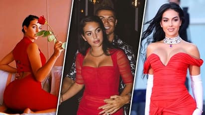 Georgina Rodriguez: 7 times Cristiano Ronaldo's girlfriend sizzled in red hot dresses (Photos)