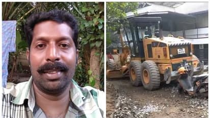 റോഡ് പണിക്കെത്തിയ യന്ത്ര വാഹനവും സ്കൂട്ടറും കൂട്ടിയിടിച്ചു; സ്കൂട്ടർ യാത്രികന് ദാരുണാന്ത്യം