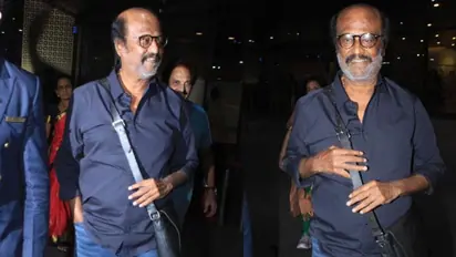 Video: Rajinikanth in Mumbai to watch India vs New Zealand match; superstar receives Golden Ticket from BCCI