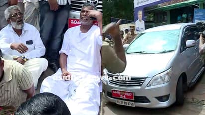 മന്ത്രി അഹമ്മദ് ദേവര്കോവിലിനെ തടഞ്ഞു, വിഴിഞ്ഞത്ത് മത്സ്യത്തൊഴിലാളികളുടെ പ്രതിഷേധം