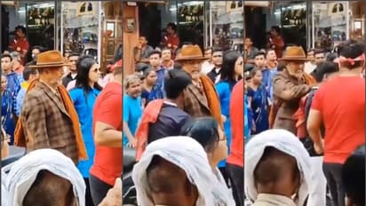 ഷൂട്ടിംഗ് ലൊക്കേഷനില്‍ ആരാധകന്‍റെ തലയ്ക്കടിച്ച് നാന പടേക്കര്‍; വീഡിയോ വൈറല്‍, പ്രതിഷേധം