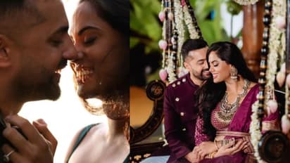 ఎట్టకేలకు కాబోయే భర్తని పరిచయం చేసిన నాగ చైతన్య హీరోయిన్.. ఇద్దరూ వెరీ రొమాంటిక్, వరుడు ఎవరంటే..