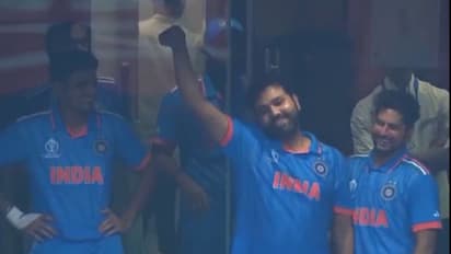 ಅಯ್ಯರ್ ಸೆಂಚುರಿ ಸೆಲೆಬ್ರೇಷನ್ ಇಮಿಟೇಟ್ ಮಾಡಿದ ರೋಹಿತ್, ವಿಡಿಯೋ ವೈರಲ್!