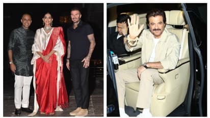 Sonam Kapoor, Anand Ahuja host party for footballer David Beckham, see pictures