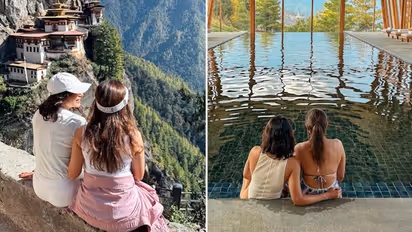 Samantha Ruth Prabhu shares pictures of Bhutan vacation; visits the famous 'Tiger Nest Monastery' [PICTURES]