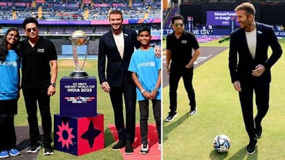 David Beckham thanks UNICEF, Sachin Tendulkar for amazing ODI World Cup 2023 experience