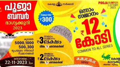 Kerala Lottery Pooja Bumper BR-94 results 22 November 2023: Here's the first prize winner of Rs 12 crore!