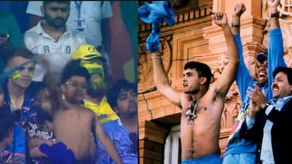 AUS vs SA: Young fan repeating iconic Sourav Ganguly jersey celebration in Kolkata wins hearts (WATCH)