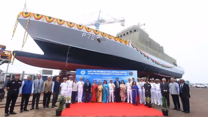 State-of-the-art anti-submarine shallow water craft Amini launched