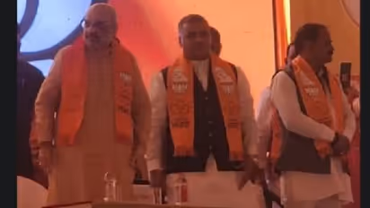 अशोक गहलोत, सांड और लाल रंग...राजस्थान चुनाव में कांग्रेस पर जमकर बरसे अमित शाह