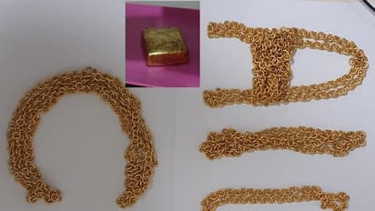 ಒಳ ಉಡುಪಿನಲ್ಲಿ ಚಿನ್ನ ಕಳ್ಳಸಾಗಣೆ: ಬೆಂಗಳೂರು ಏರ್ಪೋರ್ಟ್ನಲ್ಲಿ 1.26 ಕೋಟಿ ಮೌಲ್ಯದ ಚಿನ್ನ ವಶ