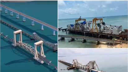 ராமேஸ்வரத்தில் பிரம்மாண்டமாக உருவாகியுள்ள புதிய பாம்பன் பாலம்! விரைவில் திறப்பு விழா!