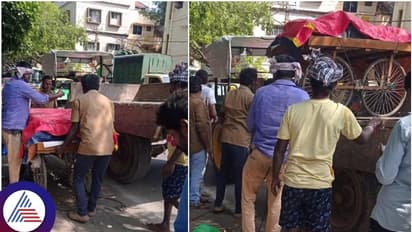 ಬೆಂಗಳೂರು ಬಡವರ ಬದುಕು ಅತಂತ್ರ: ಫುಟ್‌ಪಾತ್‌ ವ್ಯಾಪಾರಿಗಳ ಶೆಡ್‌, ತಳ್ಳುಗಾಡಿ ಹೊತ್ತೊಯ್ದ ಬಿಬಿಎಂಪಿ