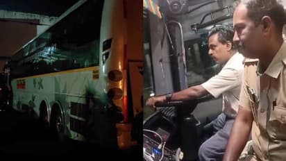 തിരുവനന്തപുരത്ത് എംവിഡി പിടിച്ച ബസ് ഒടുവിൽ പുലിവാലായി! തർക്കം, യാത്രക്കാർ ഇളകി, വൈകാതെ പിഴകൊടുത്ത് വിട്ടു 