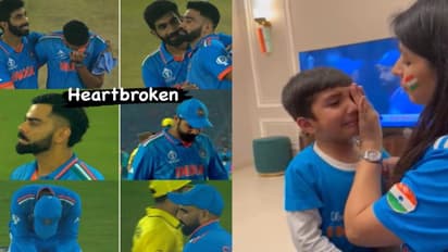 IND vs AUS WC Final: இந்தியா தோல்வி – கதறி அழுத மகனின் கண்ணீரை துடைத்து ஆறுதல் கூறிய அம்மா – வைரல் வீடியோ!