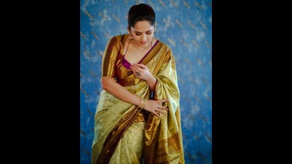 ಗೋಲ್ಡನ್ ಕಲರ್ ರೇಶ್ಮೆ ಸೀರೆ, ಒಳ್ಳೇ ಫ್ಯಾಷನ್ ಸೆನ್ಸ್, ಭಾಷಾ ಪ್ರೌಢಿಮೆ ಆ್ಯಂಕರ್ ಅಂದ್ರೆ ಹೀಗೇ ಇರ್ಬೇಕು ಅಂತಾರೆ ನೆಟ್ಟಿಗರು!