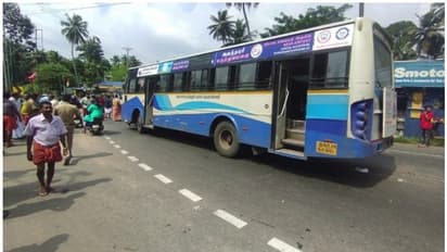 അമിത വേഗത്തിലെത്തിയ തമിഴ്നാട് ട്രാൻസ്പോർട്ട് ബസ് ഇടിച്ച് കയറി; തിരുവനന്തപുരത്ത് യുവാവിന് ദാരുണാന്ത്യം