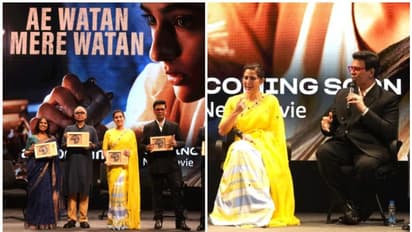 IFFI 2023: Sara Ali Khan's 'Ae Watan Mere Watan' first preview unveiled; Karan Johar graces the event