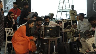 Nayanthara: 'அன்னபூரணி' படத்திற்காக நேரம்.. காலம் பார்க்காமல் உழைத்த நயன்தாரா! ஷூட்டிங் ஸ்பாட்  போட்டோஸ்!