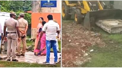 பள்ளி குடிநீர் தொட்டியில் மலம் கலந்ததா.? துர்நாற்றம் வீசியது ஏன்.? குடிநீர் தொட்டியை இடிக்க காரணம் என்ன.? 