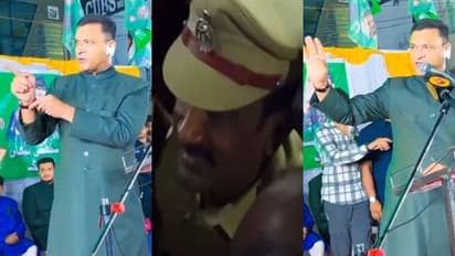 'ನನ್ನ ಮಾತನ್ನು ನಿಲ್ಸೋ ಗಂಡ್ಸು ಹುಟ್ಟೇ ಇಲ್ಲ..' ಪೊಲೀಸ್ ಅಧಿಕಾರಿಗೆ ಓವೈಸಿ ಸಹೋದರನ ಬೆದರಿಕೆ!