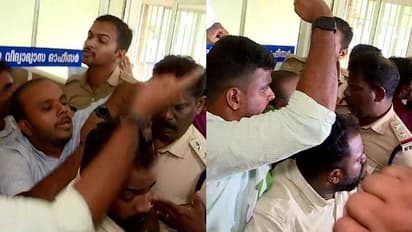 'നവകേരള സദസ്സിലേക്ക് അച്ചടക്കമുള്ള സ്കൂൾ കുട്ടികളെ എത്തിക്കണം'; മലപ്പുറത്ത് എംഎസ്എഫ് ഉപരോധ സമരത്തിൽ സംഘര്ഷം