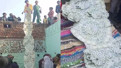 വരൻ ധരിച്ചിരിക്കുന്നത് 20 ലക്ഷത്തിന്റെ നോട്ടുമാല? കണ്ണുതള്ളി സോഷ്യൽ മീഡിയ