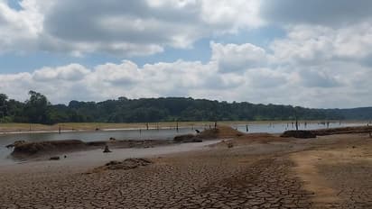Farmers concerned as Chiklihole reservoir in Kodagu dries up months ahead of summer