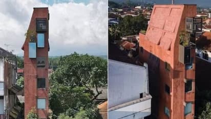 ഇതാണോ ലോകത്തിലെ ഏറ്റവും 'മെലിഞ്ഞ' ഹോട്ടൽ? വീതി വെറും 2.8 മീറ്റർ