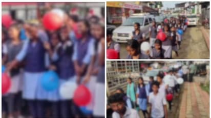 വിദ്യാർഥികളെ നവകേരള സദസ്സിന്റെ പ്രചാരകരാക്കി നിലമ്പൂർ നഗരസഭ