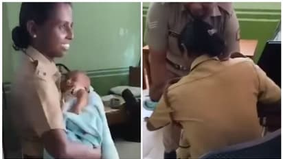 இதுதாங்க தாய் அன்பு! மருத்துவமனையில் தாய்...பசிக்கு அழுத குழந்தை... தாய்ப்பால் கொடுத்த கேரள போலீஸ்!