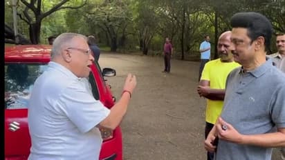 கோயில் நிலம் மீட்பு, அறநிலை துறை சிறப்பாக செயல்படுகிறது.. நடைபயிற்சி சென்ற ஸ்டாலினுக்கு முதியவர் வாழ்த்து