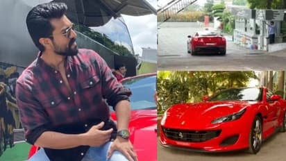 రామ్ చరణ్ ఫెర్రారీ కారు... కాస్ట్ ఎంతో తెలిస్తే కళ్ళు తిరగాల్సిందే...