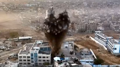 Before Gaza ceasefire, IDF destroyed Hamas tunnel under Shifa Hospital (WATCH)