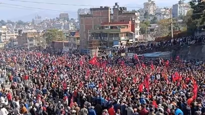 'We need our King, we need our Hindu kingdom': Thousands demand restoration of Nepal monarchy (WATCH)