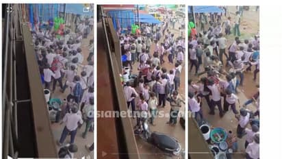 അടിയോടടി; കുമരനെല്ലൂരിൽ സ്കൂൾ വിദ്യാർത്ഥികളുടെ 'തല്ലുമാല'; കാരണം 8-ാം ക്ലാസിന് മുന്നിലുടെ നടന്നതിലെ ത‍ര്‍ക്കം 