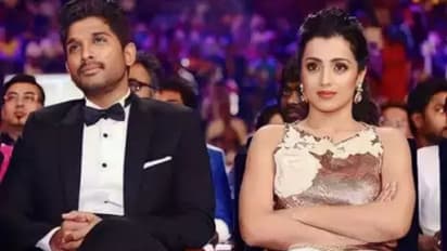Allu Arjun-trisha : ఐకాన్ స్టార్ అల్లు అర్జున్ జోడీగా త్రిష..? సెట్ చేసే పనిలో మాటల మాంత్రికుడు