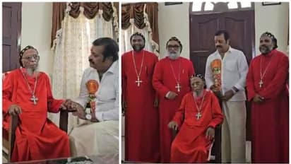 യാക്കോബായ സഭ അദ്ധ്യക്ഷനെ സന്ദർശിച്ച് സുരേഷ് ഗോപി