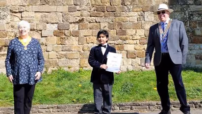 Indian origin yoga prodigy Ishwar continues his domination worldwide, wins gold in Europe